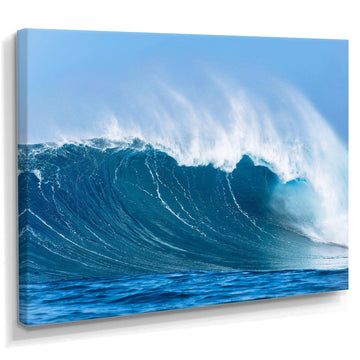 Sky Hitting Ocean Waves